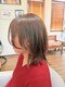 ステム トウキョウ(stem TOKYO)の写真/《豊川/牛久保/諏訪町》白髪染めをしても"ツヤ感"があると好評◇明るめの白髪染めも是非お任せください♪