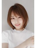 【GEEKS渋谷】レイヤーボブ/春夏カラー/20代30代/前髪あり/小顔