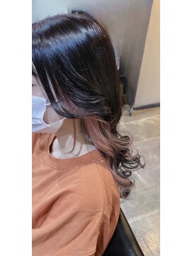 バトー バイ トリコ 船橋北口店(BATEAU by tricot) 韓国風巻き髪☆イヤリングカラー