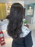 【うるおい艶髪パーマ】カット×グラッツパーマ ¥10900