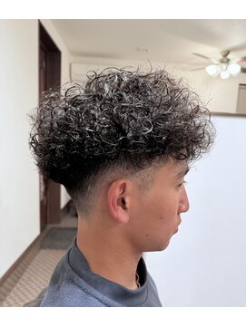 理容 うめむら プードルパーマ/メンズパーマ/眉毛/理容/マッシュ/シェービング