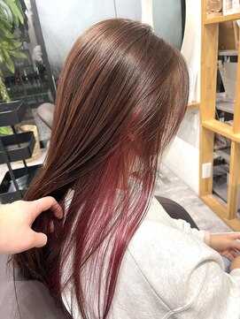 こなれ感アップインナーカラー☆