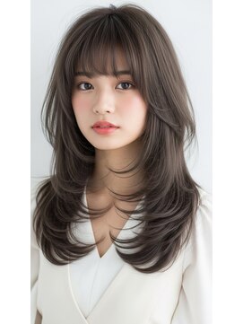 銀座/髪質改善/レイヤーカット/顔周り/前髪カット