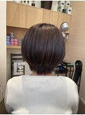 シンプルボブスタイル