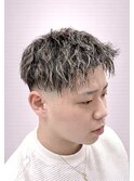 ウェット×束感×ハイライト