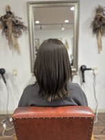 ヘアメイク アンフィ(amphi)&nbsp;オリーブグレージュ