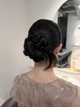 アフィナー 新宿(Afinar) 結婚式お呼ばれヘアアレンジ