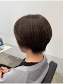 後頭部まるみ×襟足タイトの“丸みショート