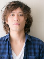 トニーアンドガイ メン 与野駅前店(TONI&GUY MEN)&nbsp;カジュアルニュアンスデザイン縦落ちサーフカールヘアi与野
