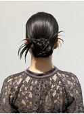 イベント前に♪カチモリヘアセット