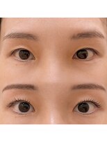 トゥルーブ バイ ファースト 富沢店(trove by first) まつ毛パーマ、眉毛WAX