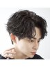 【keito指名限定】カット＋フェザー、シャドウ、ニュアンスパーマ￥13.000