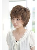 ゆるふわマッシュショート