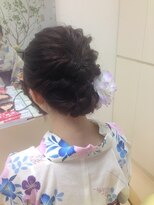 ヘアースタジオ マッシュ(HAIR STUDIO mush) 浴衣アレンジヘアー