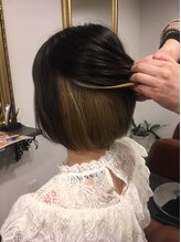 アローヘアーサロン(arrow.hair salon) インナーカラー