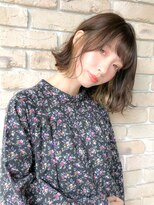 リリアン 表参道(relian)&nbsp;耳かけインナーカラーボブ☆relian表参道☆