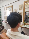 マッシュパーマ