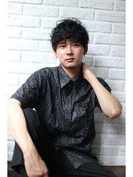 ハック 梅田(hack.) 【癖毛風】無雑作マッシュ