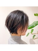 【北山謙三】長め美人ショートボブ