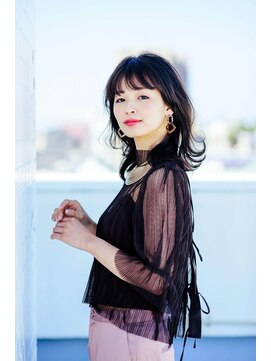 ネバーランド 平成店(NEVER LAND) NEVER LAND/薄めバング/くびれミディ/20代女性/平成