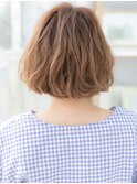 ■ゆるふわカールくせ毛風フェザーボブ111-2★越谷20代30代40代