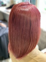 ミエルヘアーエスト 新宿店(mielhair est)&nbsp;ハイトーン×コーラルピンク