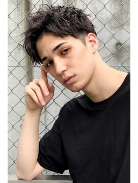 トルネード(TORNADO) 爽やかナチュラルツーブロックアップバング n9.27