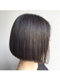 切りっぱなしボブ×アディクシーシルバー