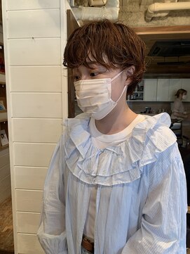 ラレイ(Lalei) *ナチュラルパーマ×小顔マッシュショート 表参道