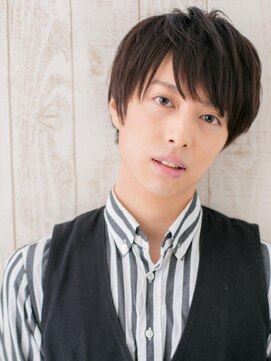 トニーアンドガイメン ホテル京阪仙台店(TONI&GUY MEN) 暗髪が◎優等生風/知的な長めバングスマートショートe仙台