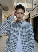 アップバング/束感ショート/ツーブロックマッシュ/コンマヘア