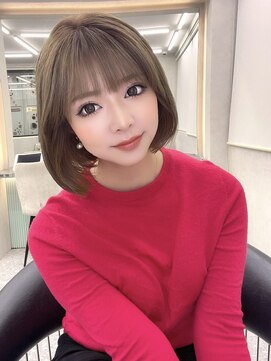 ロンド マーレ 天神大名店(Lond mare) 小顔になれる顔まわりカット 韓国ヘア 韓国くびれ巻きレイヤー