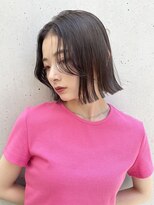 トルネード(TORNADO)&nbsp;国風切りっぱなしボブ 髪 チョコレート 小顔カット M0525