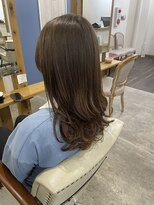 ヘアーアンドメイクランプ(Hair & make Lamp) [サロンスタイル] チョコレートブラウン