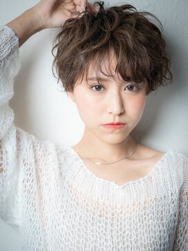 カバーヘア ブリス 北浦和(COVER HAIR bliss) メンズライク束感ショートマッシュパーマw北浦和20代30代40代!