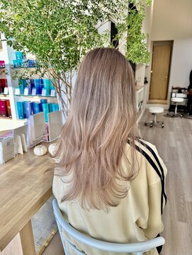 シダミノオ(sida MINOH) ミルクティーバレイヤージュ