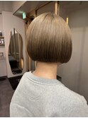 【noi.】ミルクティーベージュボブ