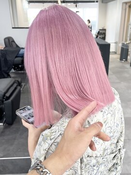 ツキ 横浜店(tuki) インナーカラーケアブリーチイヤリングカラーハイライトレイヤー