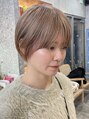 サンクプロジェクト(cinq PROJECT)&nbsp;マッシュショート×ハイトーンカラー＊