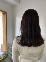 2195ヘアー 世田谷代田(2195hair)&nbsp;地毛風カラー/地毛風ストレート/黒髪ロング/韓国風巻き/髪質改善