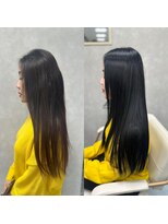 アッシュ 桜木町店(Ash)&nbsp;（横浜ツヤ髪界隈で大人気）髪質改善縮毛矯正【岡部指名限定】