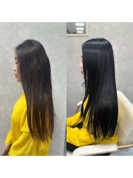 アッシュ 桜木町店(Ash) （横浜ツヤ髪界隈で大人気）髪質改善縮毛矯正【岡部指名限定】