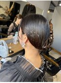 シンプルヘアセット/お呼ばれヘア[札幌美容室/北12条/北18条]