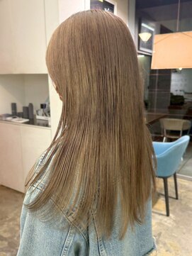 キサイ バズ(kisai BUZZ) ミルクティーベージュ/ハイトーン/ストレート