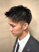 ヒロギンザバーバーショップ 大宮店(HIRO GINZA BARBER SHOP) かっこいいビジネスショート　大宮