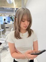 ヴァイス 新宿店(VAICE)&nbsp;Milk tea greige ブリーチ1回～