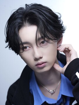 リップス 天神(LIPPS) 【LIPPS天神】ツーブロックセンターパートウルフフェザーパーマ