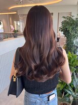 ビビバイベル(BiVi by BHEL)&nbsp;桑名ロングレイヤーカットハッシュカット透明感カラー重めロング