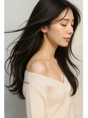 髪質改善艶髪大人ロングヘアー