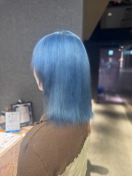 エン 栄店(enne) 大人ガーリー/ダークアッシュ/ミディアムレイヤーカット/栄